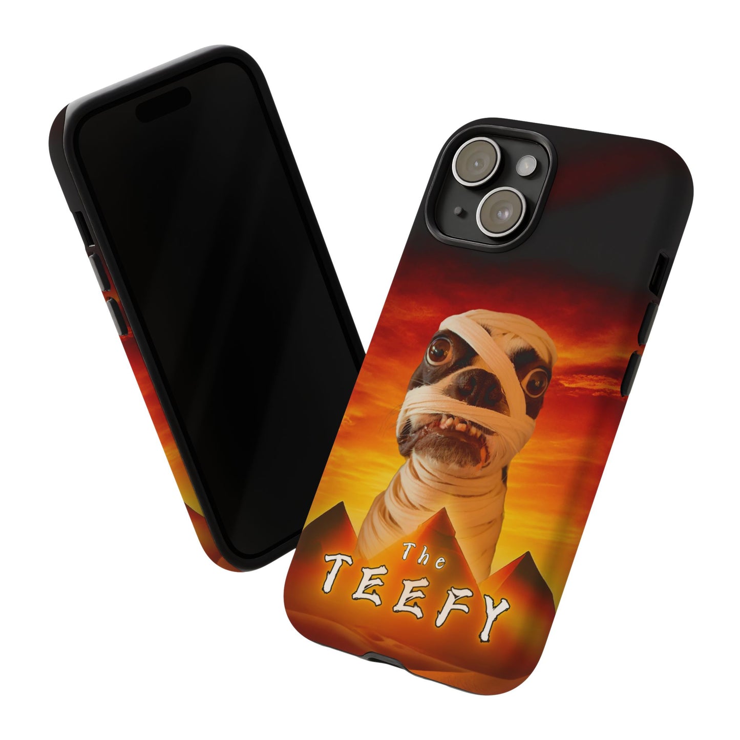 The Teefy Phone Case: Perfect for Teef and Classic Horror Enthusiasts