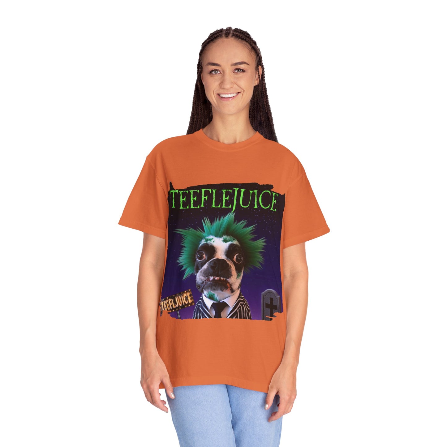 Teeflejuice Unisex T-Shirt: Stylishly Spooky Comfort