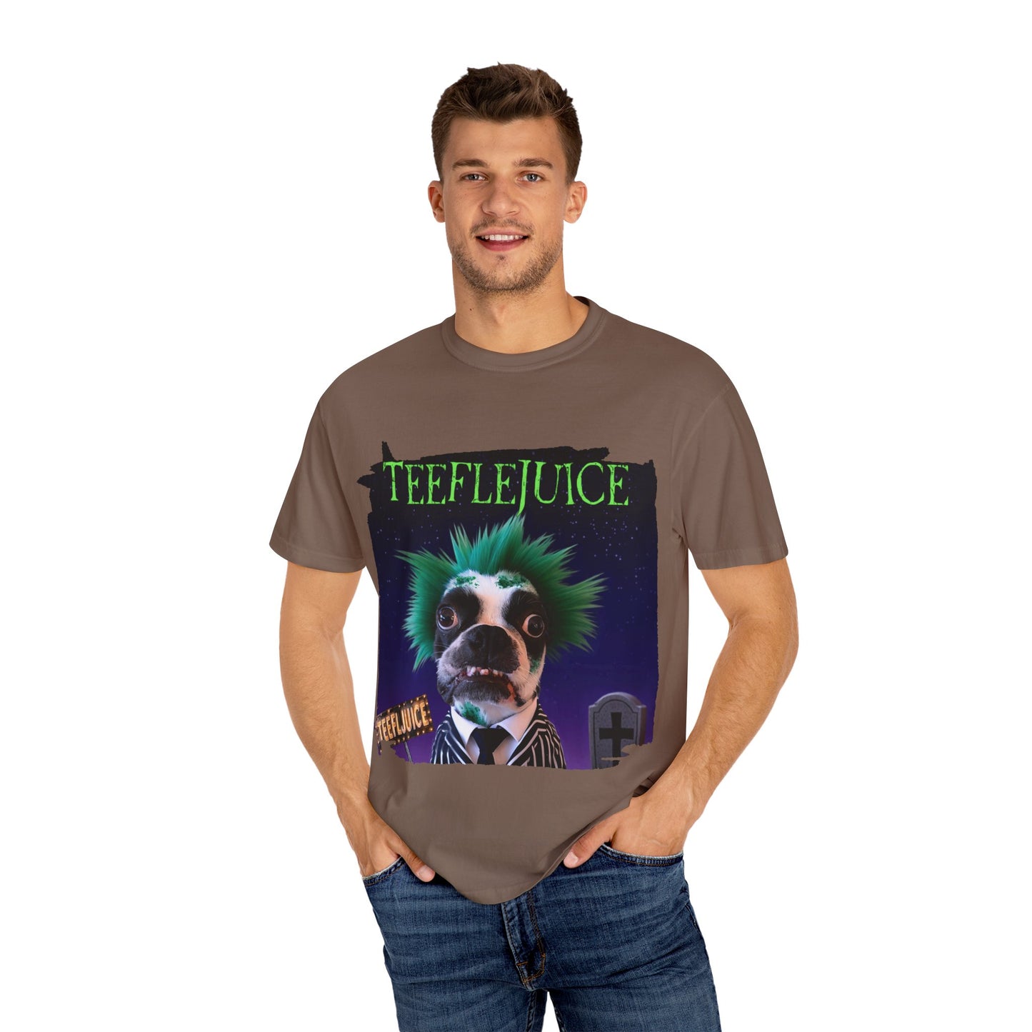 Teeflejuice Unisex T-Shirt: Stylishly Spooky Comfort