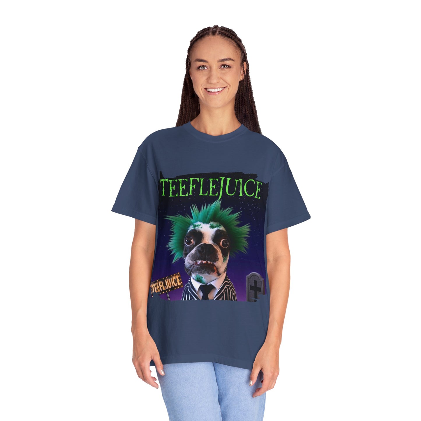 Teeflejuice Unisex T-Shirt: Stylishly Spooky Comfort
