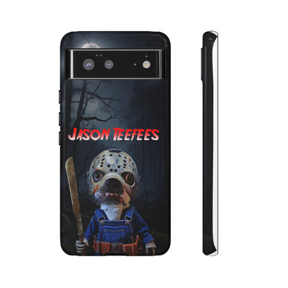 Masked Mischief: Jason Teefees Phone Case