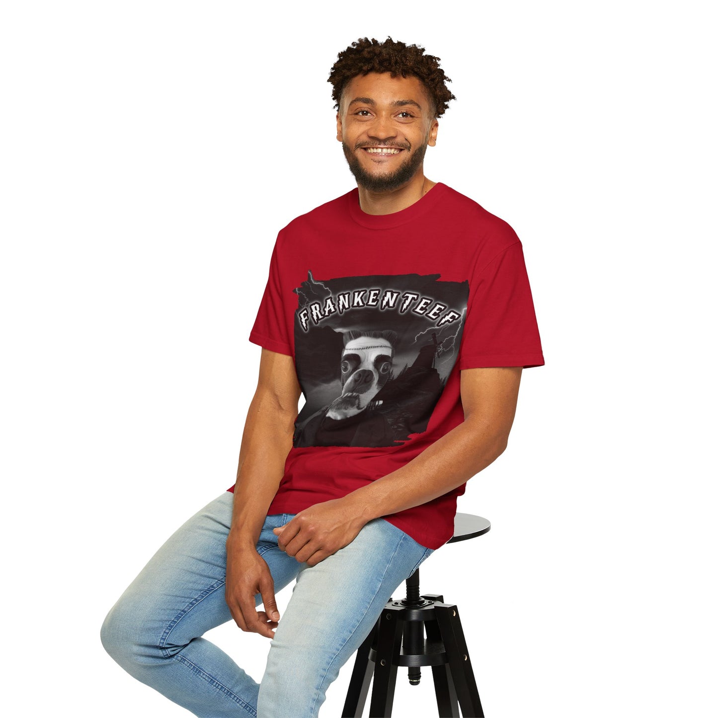 Frankenteef Unisex T-Shirt: Classic Monster Charm