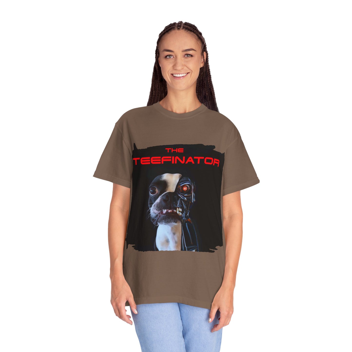 The Teefinator Unisex T-Shirt: Armor of Tomorrow
