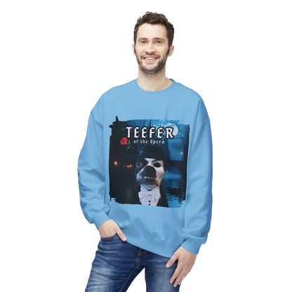 Teefer of the Opera Crewneck Sweatshirt: Theatrical Comfort