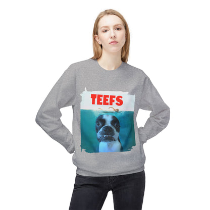 Teefs Crewneck Sweatshirt: Ocean Predator Comfort