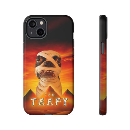 The Teefy Phone Case: Perfect for Teef and Classic Horror Enthusiasts