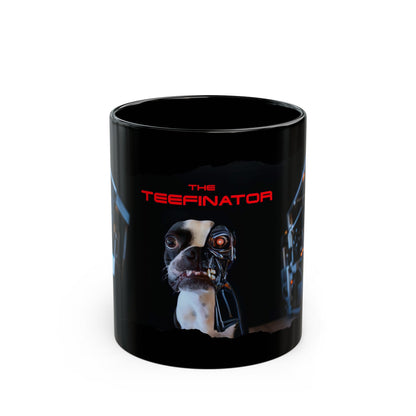 The Teefinator Coffee Mug: Morning Mission Fuel