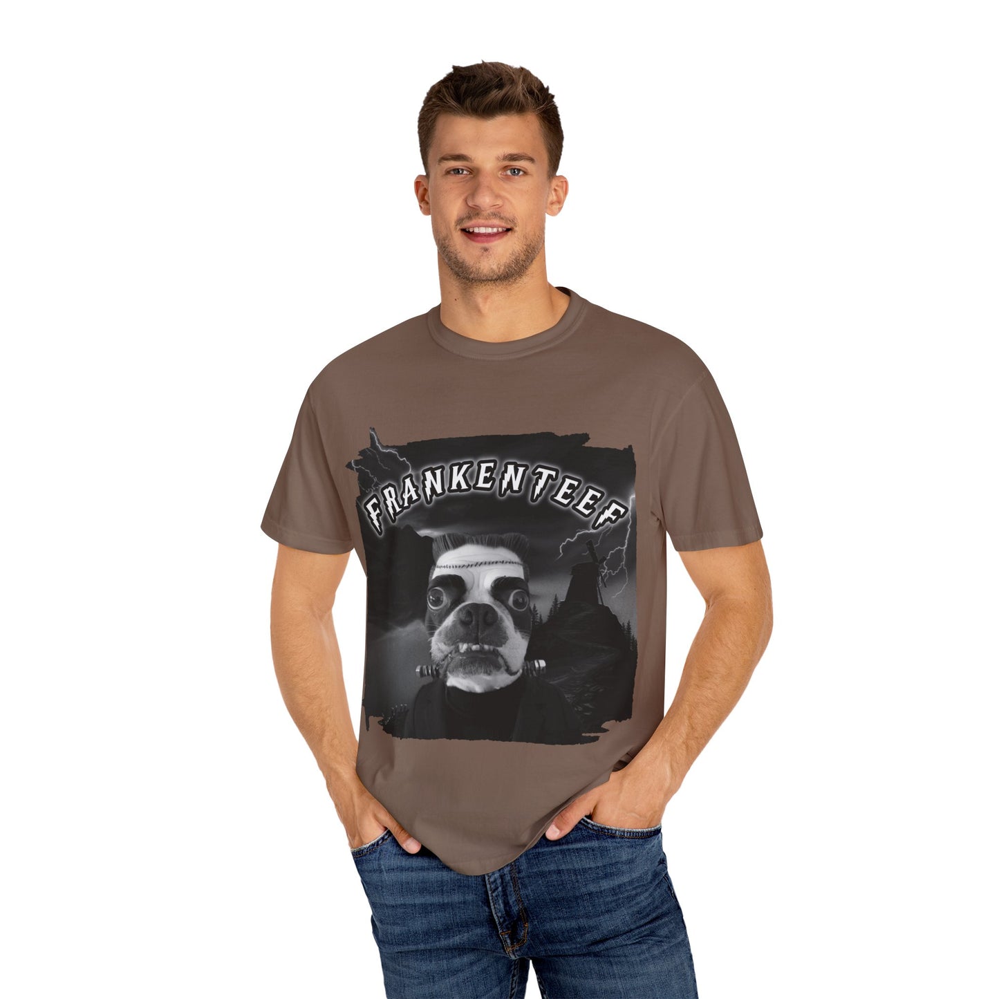 Frankenteef Unisex T-Shirt: Classic Monster Charm