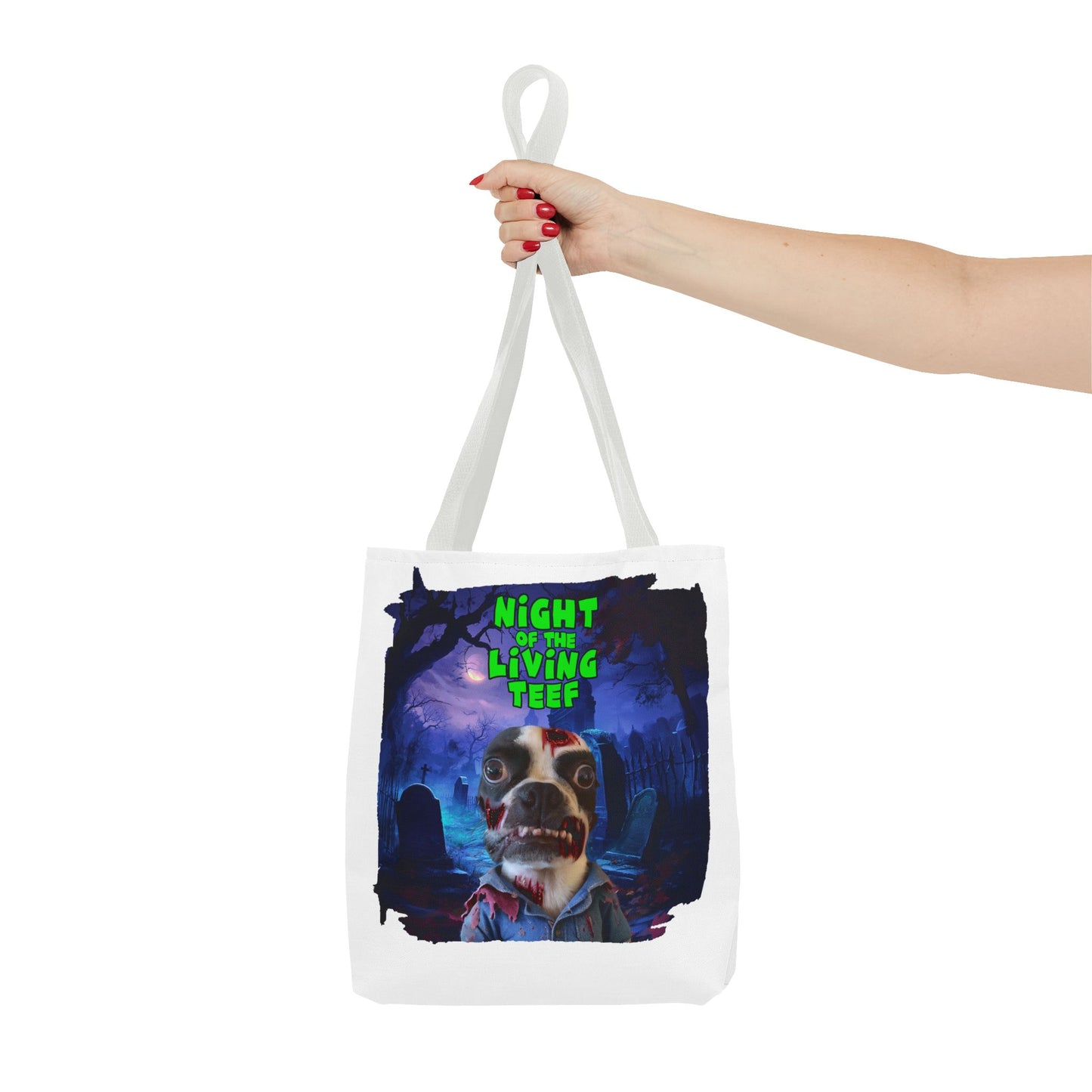 Night of the Living Teef Tote Bag: Zombie Carryall