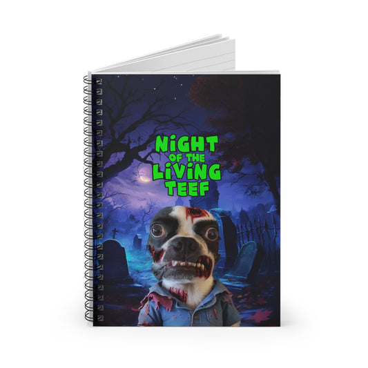 Night of the Living Teef Notebook: Zombie Notes