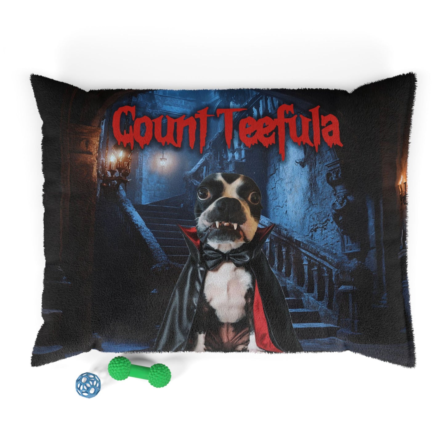 Count Teefula's Castle Comfort Dog Bed