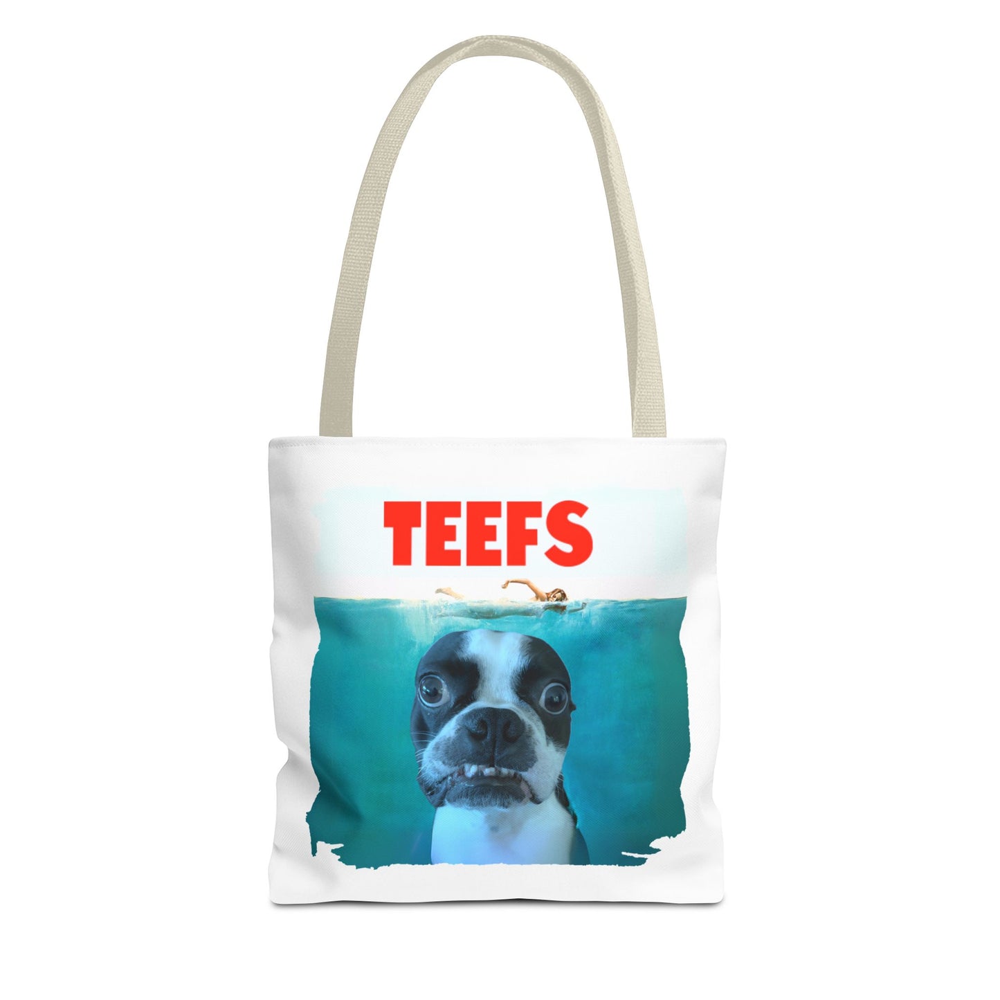 Teefs Tote Bag: Shoreline Shenanigans