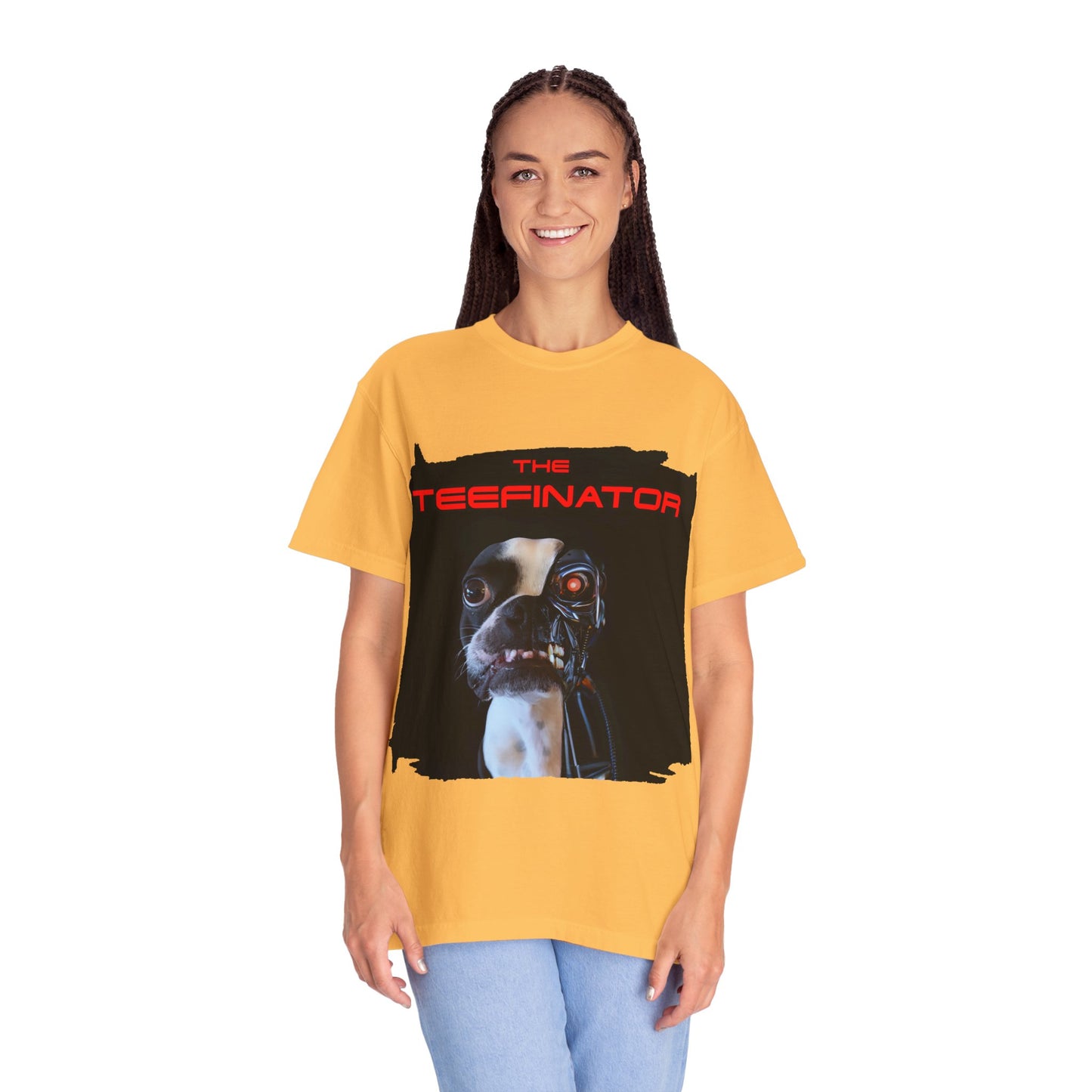 The Teefinator Unisex T-Shirt: Armor of Tomorrow