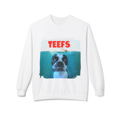 Teefs Crewneck Sweatshirt: Ocean Predator Comfort