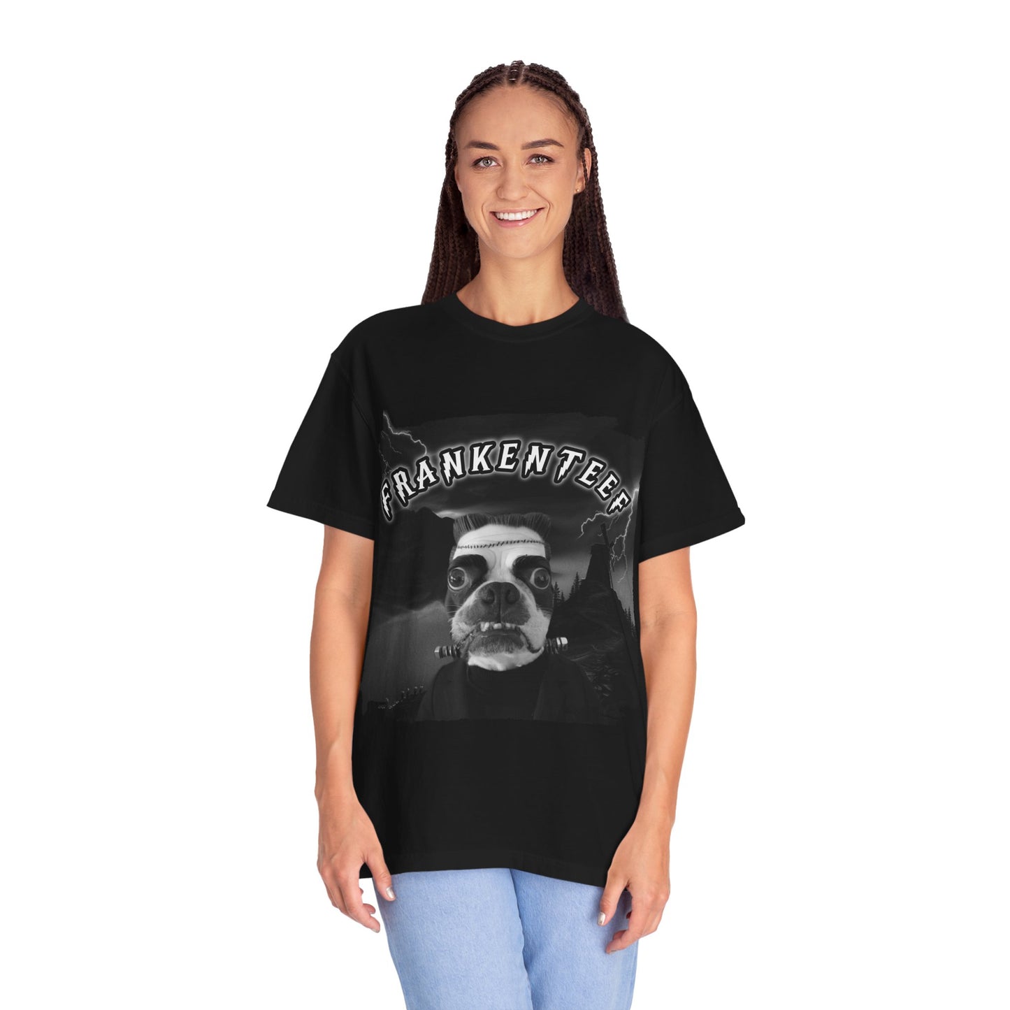 Frankenteef Unisex T-Shirt: Classic Monster Charm