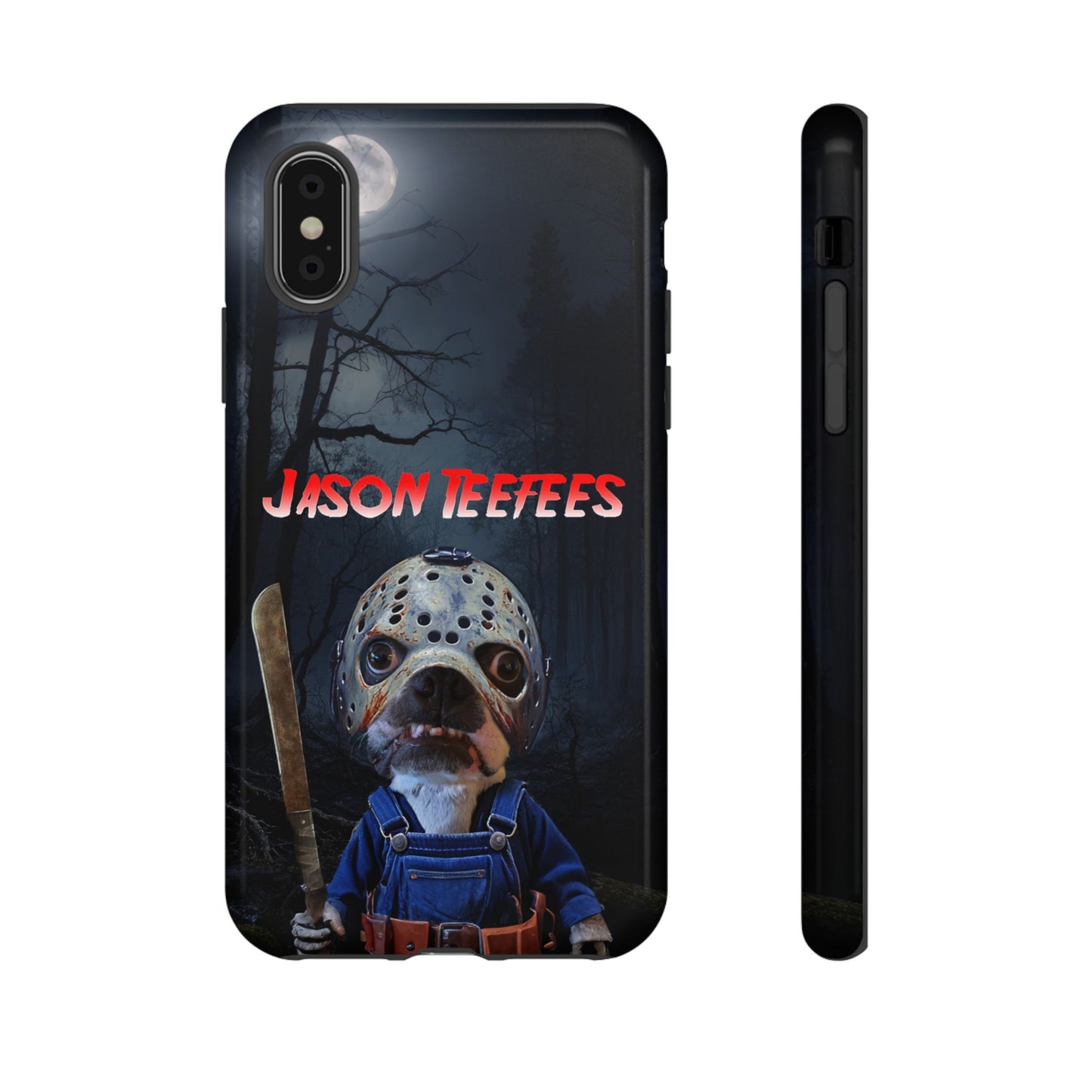Masked Mischief: Jason Teefees Phone Case