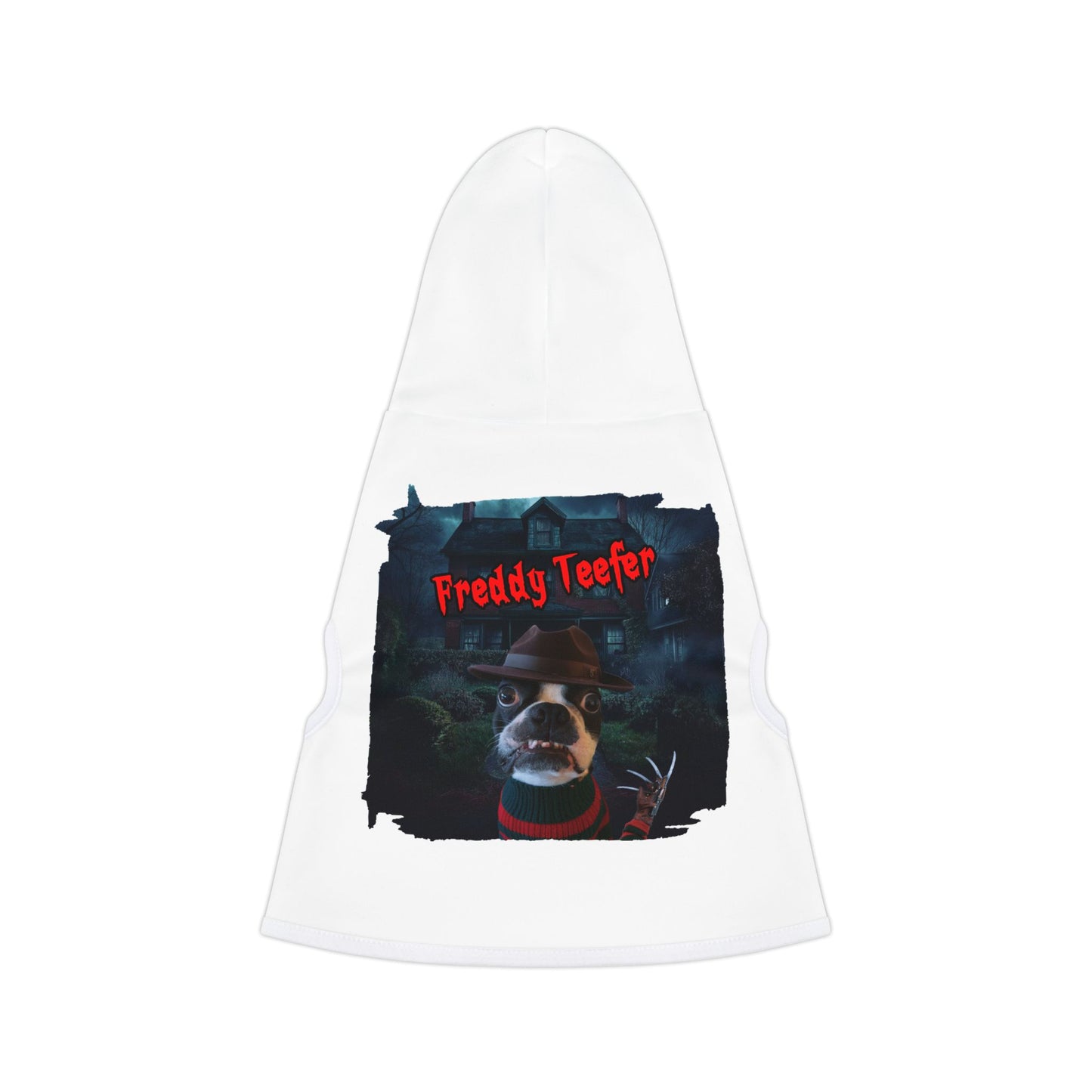 Freddy Teefer Pet Hoodie: Nightmare Cuddles Collection