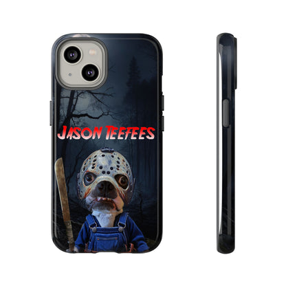 Masked Mischief: Jason Teefees Phone Case