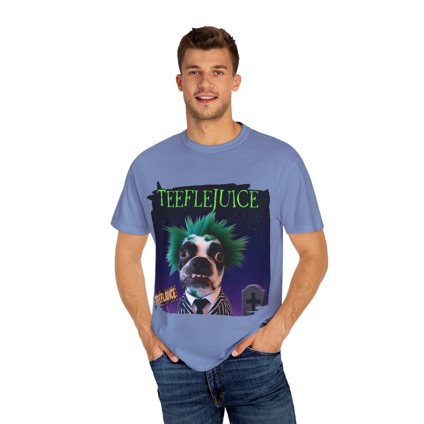 Teeflejuice Unisex T-Shirt: Stylishly Spooky Comfort