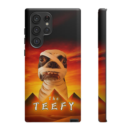 The Teefy Phone Case: Perfect for Teef and Classic Horror Enthusiasts