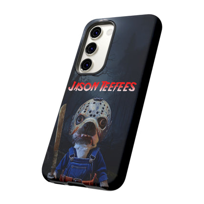 Masked Mischief: Jason Teefees Phone Case