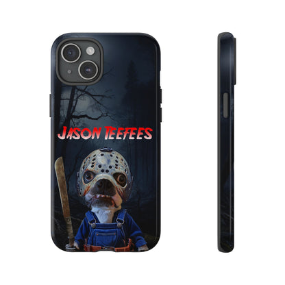 Masked Mischief: Jason Teefees Phone Case