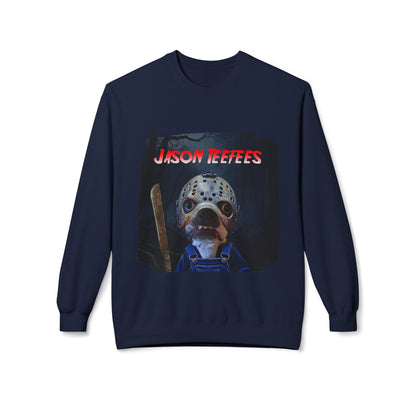 Jason Teefees Crewneck Sweatshirt: Campsite Horror Comfort