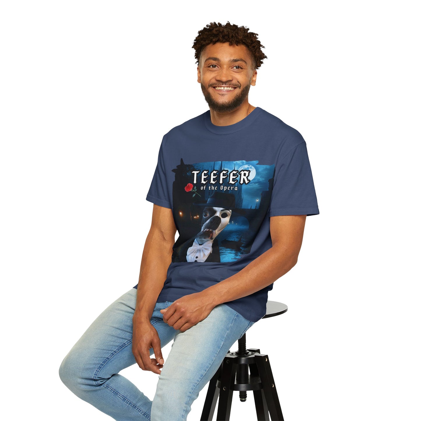 Teefer of the Opera Unisex T-Shirt: Curtain Call Comfort