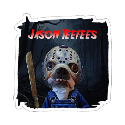 Jason Teefees Sticker: Lakeside Fright Fest