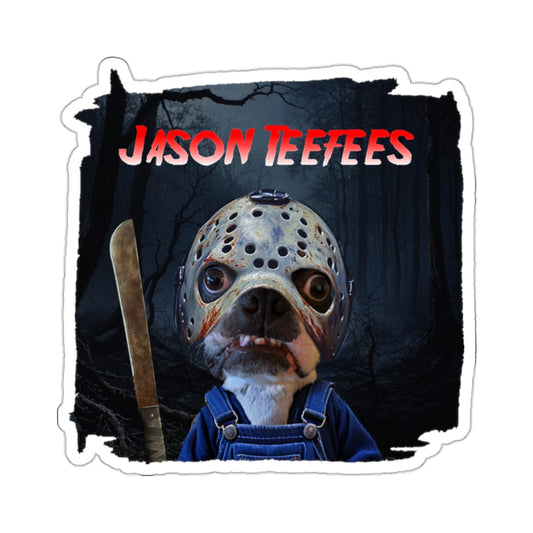 Jason Teefees Sticker: Lakeside Fright Fest