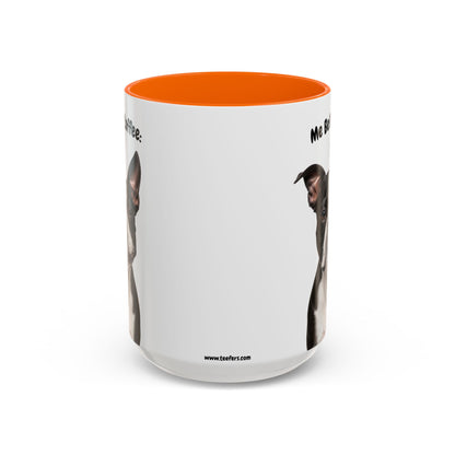 Funny Boston Terrier Coffee Mug – Me Before Coffee / Me After Coffee – Cute Boston Teeth Design – Teefers Original