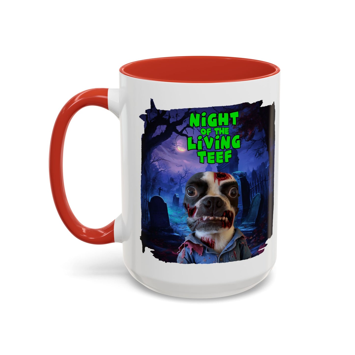 Night of the Living Teef Accent Mug: Zombie Sips
