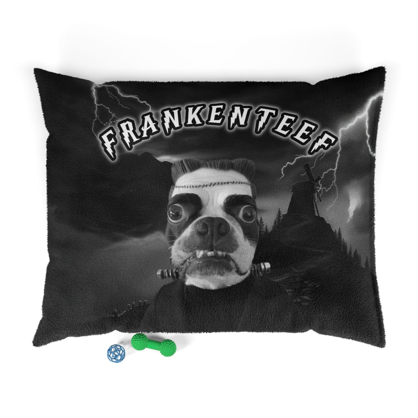 Frankenteef Monster's Lair Dog Bed