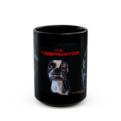 The Teefinator Coffee Mug: Morning Mission Fuel