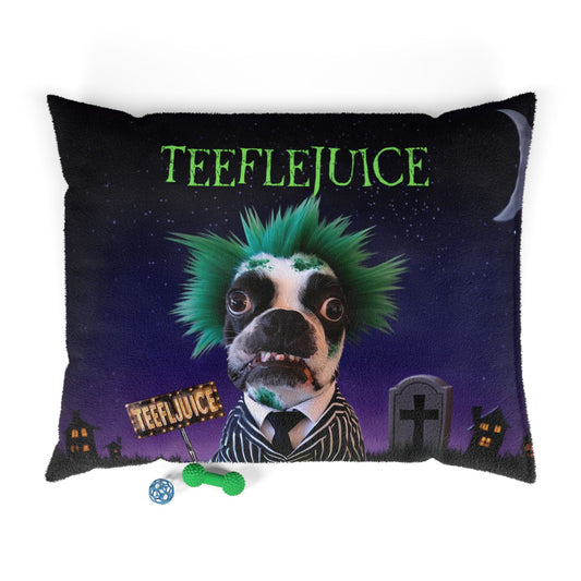 Teeflejuice's Haunted Haven Dog Bed