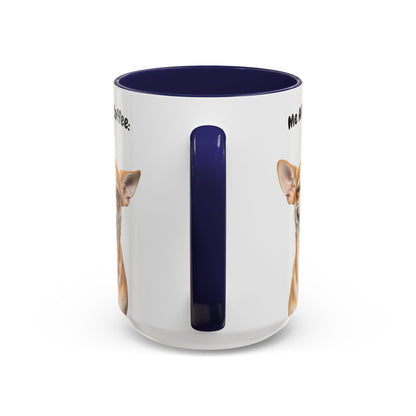 Funny Chihuahua Coffee Mug – Me Before Coffee / Me After Coffee – Cute Chihuahua Teeth Design – Teefers Original