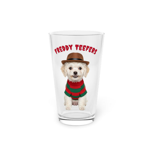 Poodle Halloween Pint Glass – Freddy Teefers