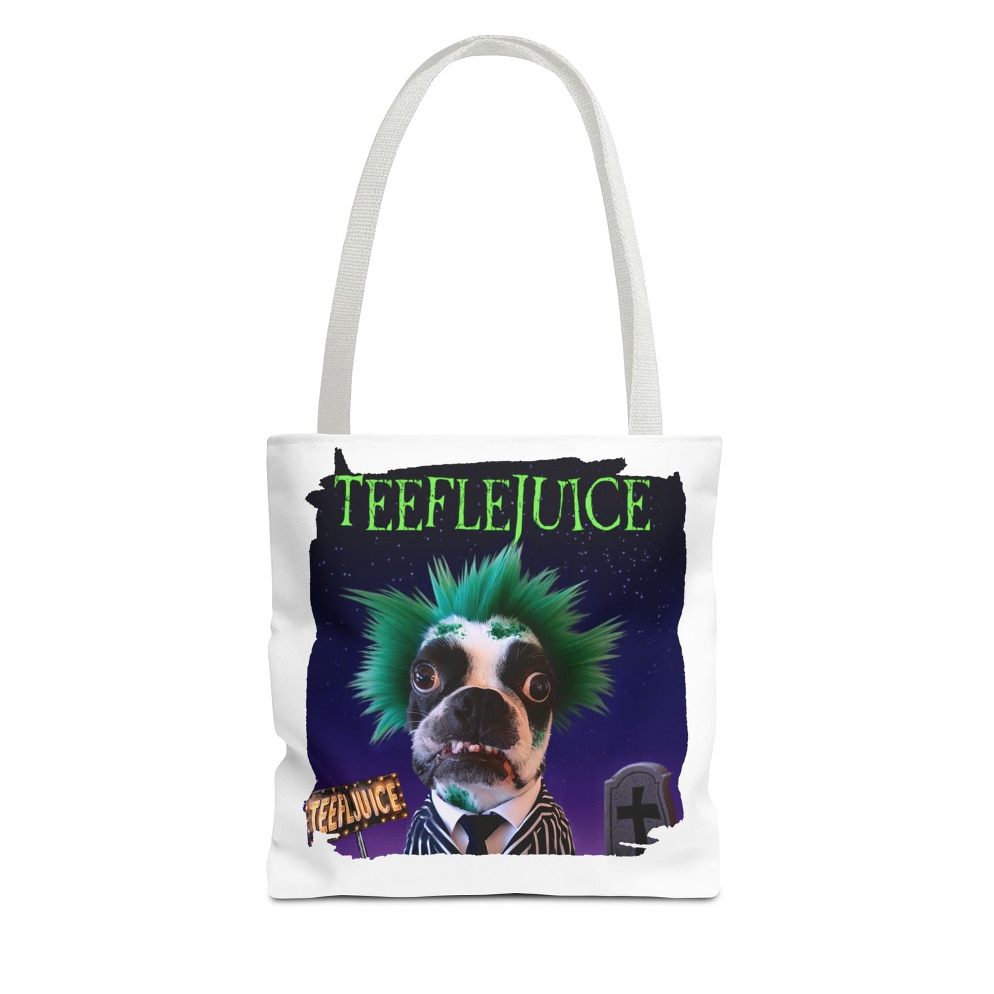 Teeflejuice Tote: Spooky Style on the Go
