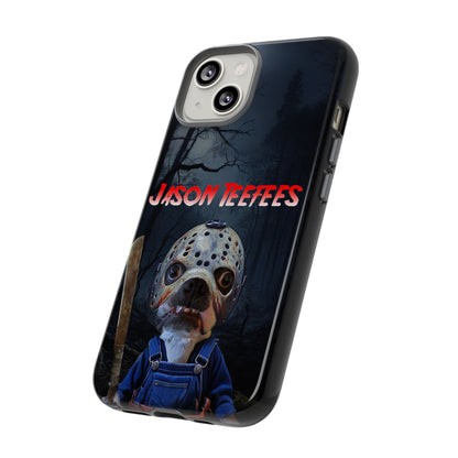 Masked Mischief: Jason Teefees Phone Case