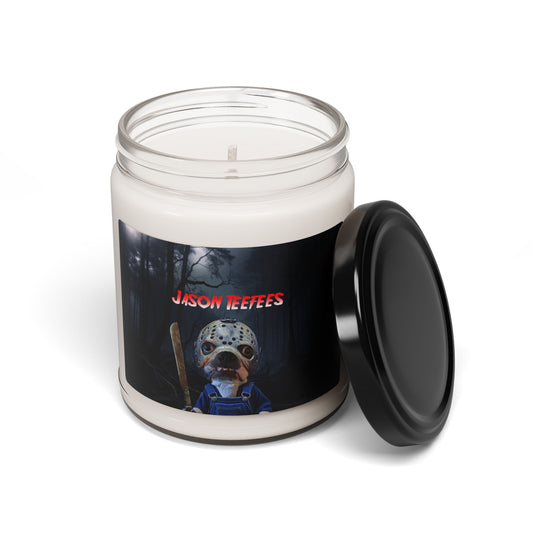 Jason Teefees Scented Candle: Campfire Glow