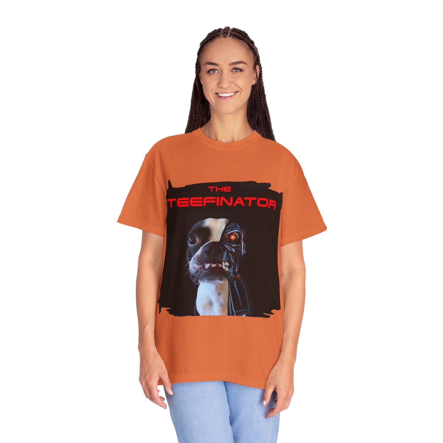 The Teefinator Unisex T-Shirt: Armor of Tomorrow