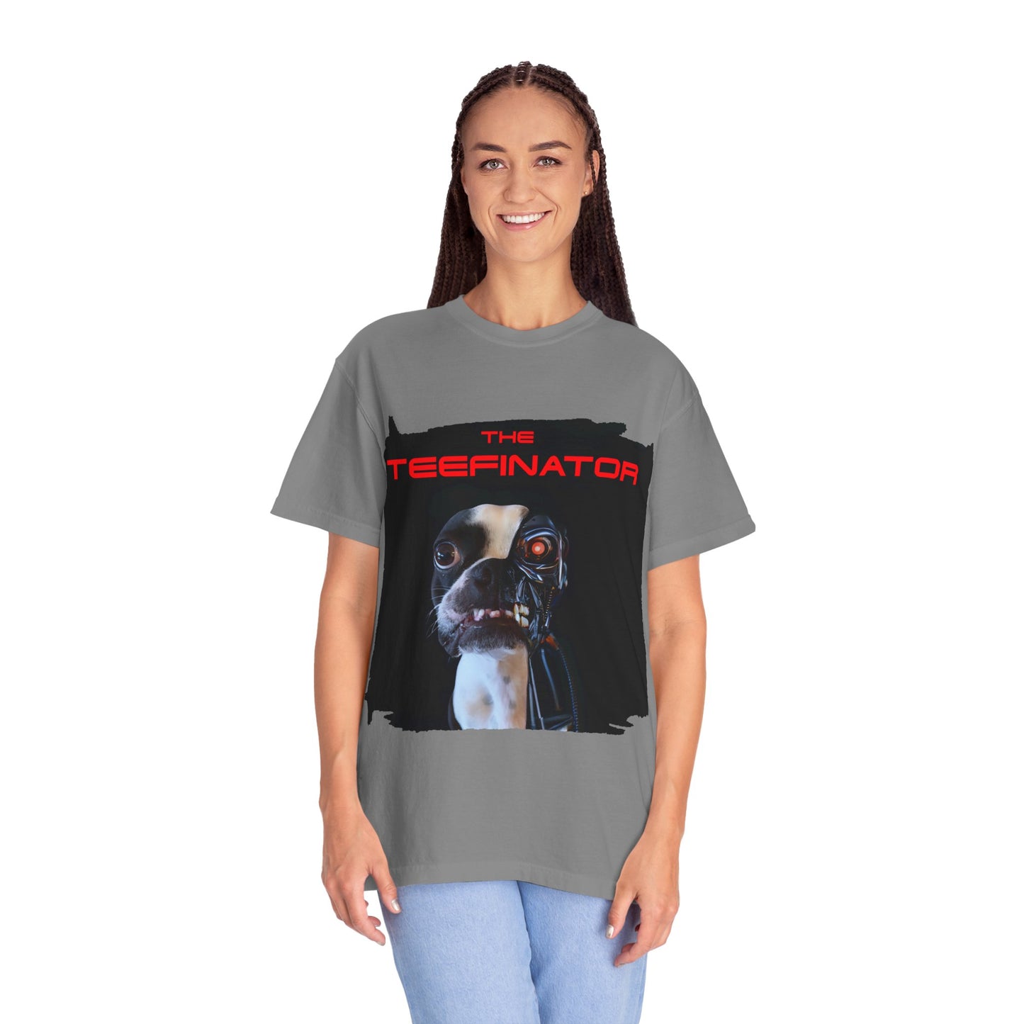 The Teefinator Unisex T-Shirt: Armor of Tomorrow