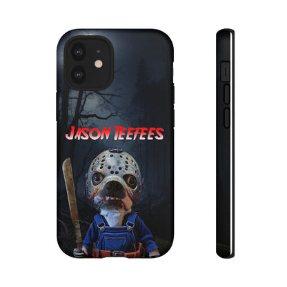 Masked Mischief: Jason Teefees Phone Case