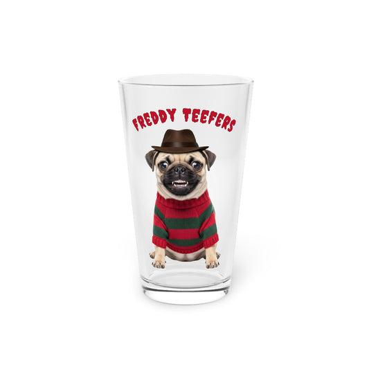 Pug Halloween Pint Glass – Freddy Teefers