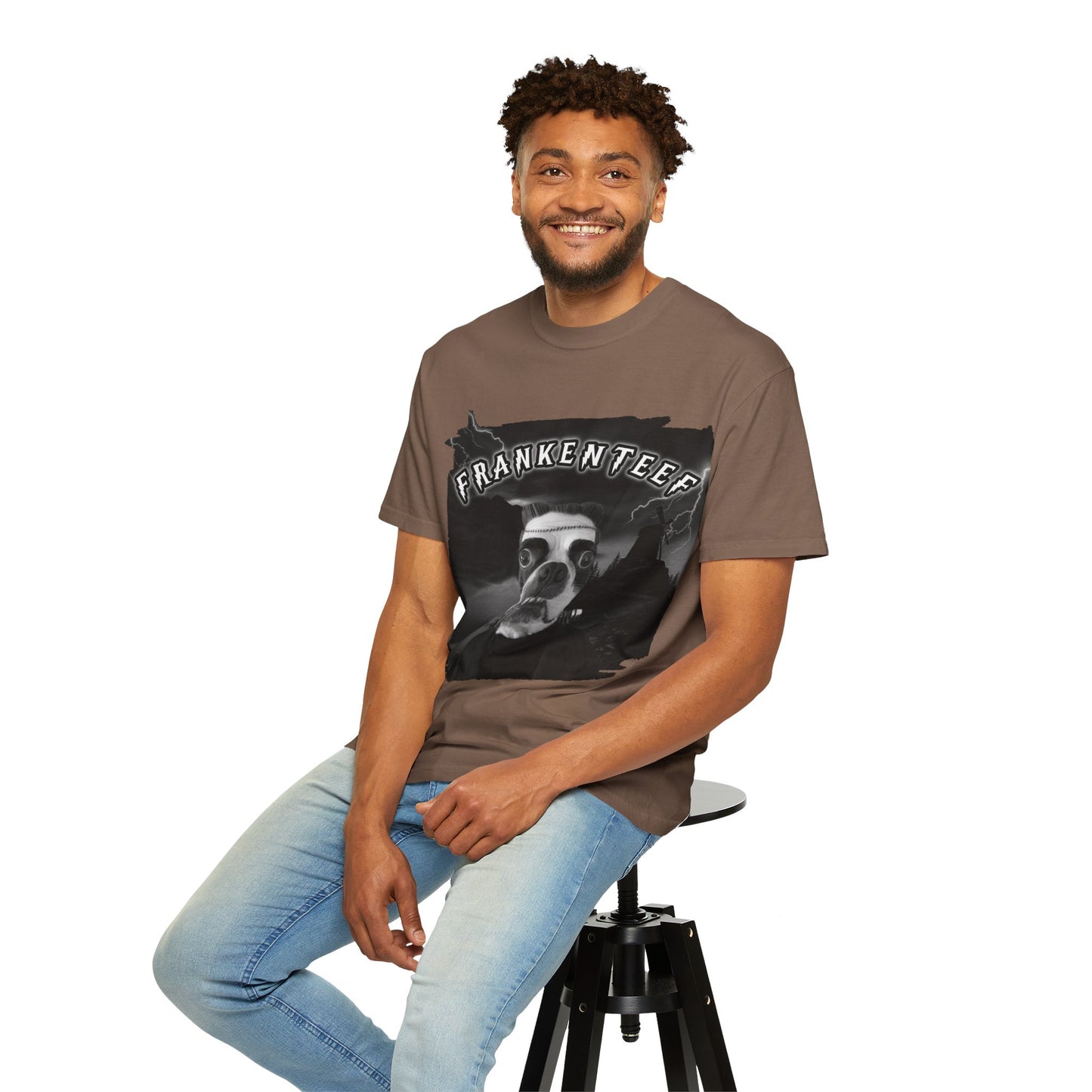 Frankenteef Unisex T-Shirt: Classic Monster Charm