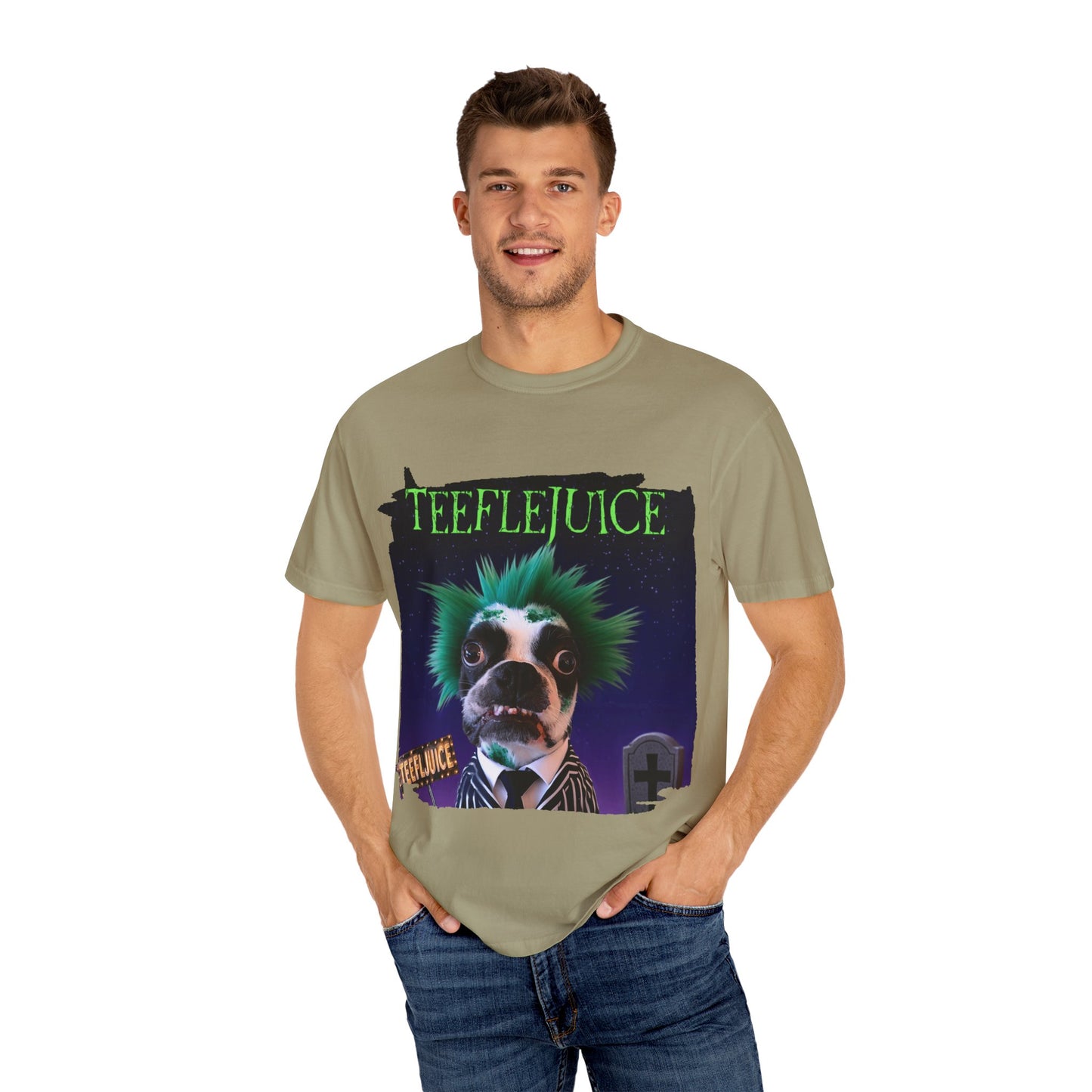 Teeflejuice Unisex T-Shirt: Stylishly Spooky Comfort