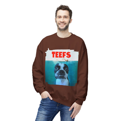 Teefs Crewneck Sweatshirt: Ocean Predator Comfort