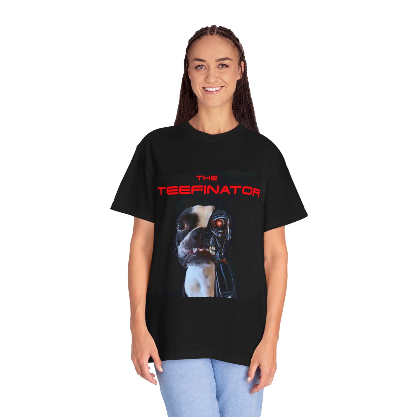 The Teefinator Unisex T-Shirt: Armor of Tomorrow