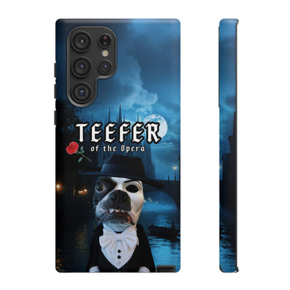 Teefer of the Opera Phone Case: Dramatic Elegance