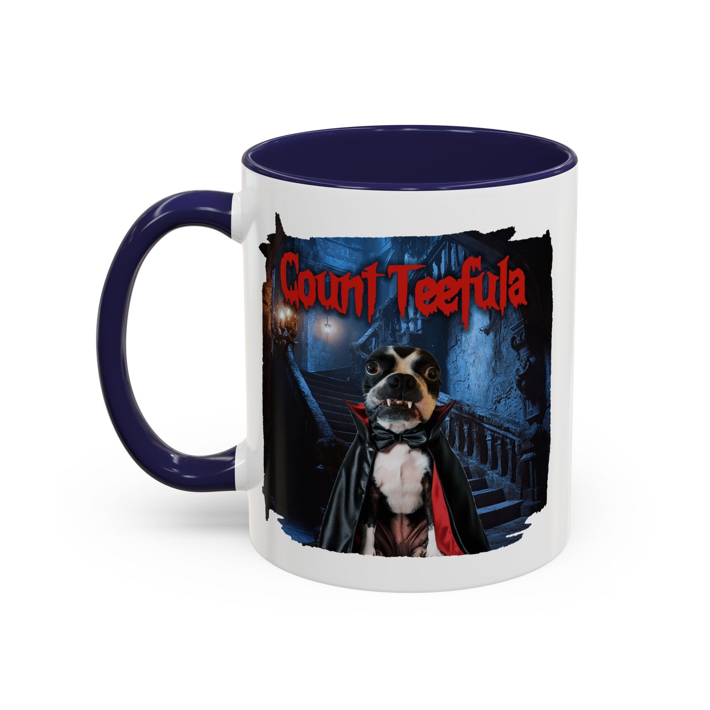 Sip with Count Teefula: Accent Mug